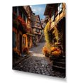 thumbnail image 2 of Designart "Medieval Charm Alsace s French Village III" Cityscapes Wall Art Living Room, 2 of 5