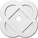thumbnail image 3 of Ekena Millwork CMP14CE-02000 14 in. OD x 2 in. ID Square Charlotte Architectural Grade PVC Contemporary Ceiling Medallion, 3 of 4