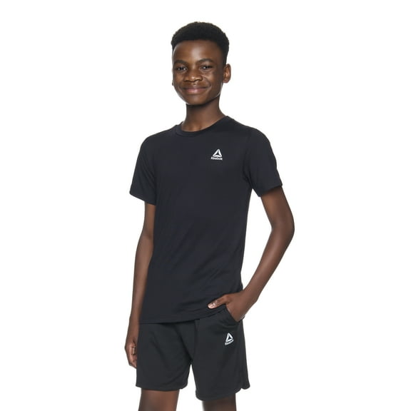Reebok Boy's Legacy Athletic Core Short Sleeve T-Shirt, Sizes 4-18