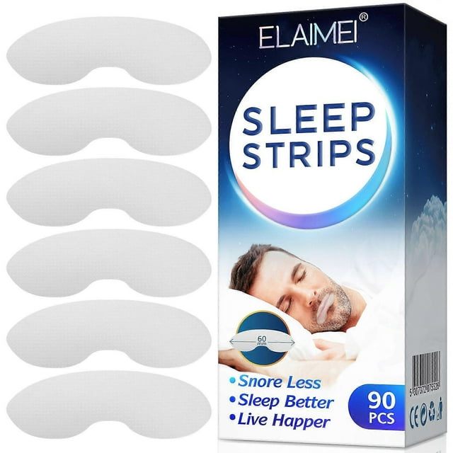 90PCS Anti-Snoring Mouth Patch For Reduce Mouth Breathing Closed Mouth Patch Improve Sleeping Quality