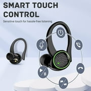 Ireless Earbuds IP7 Waterproof 60H LED BT5.1 Earhook for Running Men Women