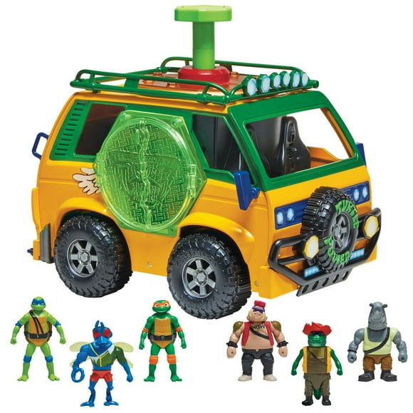 TMNT MUTATION VAN - Mix and Match figures, Includes 6 figures