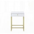 thumbnail image 4 of Contemporary Mithea End Table with Round Tray Top and Gold Finish Made of Quality Materials, 4 of 5