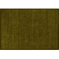 thumbnail image 1 of Ahgly Company Indoor Rectangle Solid Yellow Modern Area Rugs, 6' x 9', 1 of 4