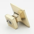 thumbnail image 2 of GlideRite 1-3/8 in. Modern Square Cabinet Knob, Champagne Gold - 5101-CHPG, 1 Pack, 2 of 4