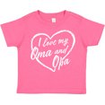 thumbnail image 3 of Inktastic I Love My Oma and Opa in White Chalk Heart Boys or Girls Toddler T-Shirt, 3 of 5