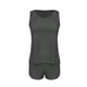 thumbnail image 5 of Conjunto de Bikini de Cintura Alta para las Mujeres Color Sólido sin Espalda Top de Hombro con la Parte Inferior de Corte Alto, Conjunto de Bikini de Corte Alto para las Mujeres, 5 of 7