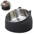thumbnail image 1 of Cuencos de acero inoxidable para gatos, cuenco inclinado para perros y gatos, comedero extraíble, 1 of 3