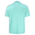 thumbnail image 3 of Men's Cutter & Buck  Green Seattle Seahawks Pike Eco Shadow Check Print Recycled Polo, 3 of 3