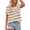 Pink Apricot, variant on BTFBM Summer Tops for Women Crewneck Short Sleeve Striped T Shirts Casual Spring Clothes Color Block Basic Tee Blouses
