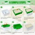 thumbnail image 5 of Hopet Tofu Press, Bricks Firm Tofu or Extra Firm Tofu, Improve Flavor and Texture, Tofu Drainer Mess-free Design DIY Tofu Maker, 5 of 5