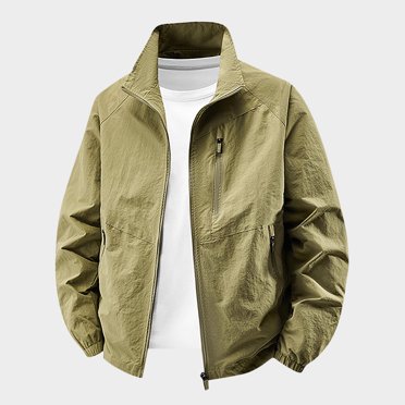 Sport-Tek Men's JST66 Long Sleeve Packable Anorak Jacket - 100% Polyester, Softshell, Hooded