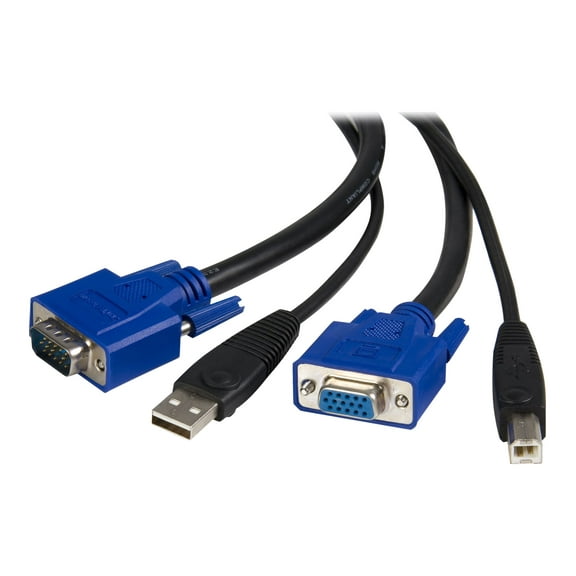 StarTech 10' 2-in-1 USB   VGA KVM Switch Cable