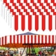 thumbnail image 1 of Toldo de Carpa de Circo Tema Carnaval SmoothNovelty 25x200 cm, 1 of 8