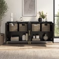 thumbnail image 2 of Bush Furniture Soho Low Storage Cabinet with Doors - Set of 2 in Black, 2 of 10