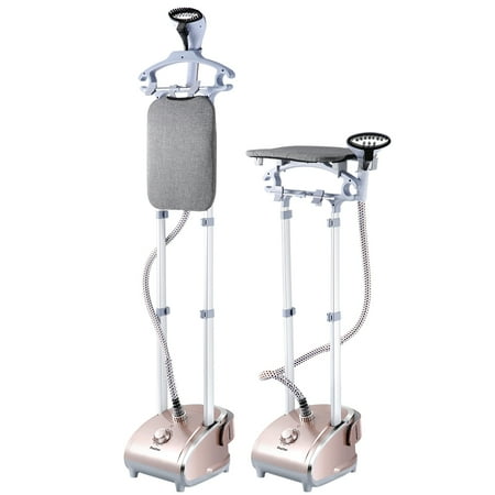 Garment Steamer, Heavy Duty Powerful Stand Clothes Fabric Steamer with Steamboard For Home and Commercial Use