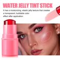 thumbnail image 6 of Milk Jelly Tint, Jelly Blush Stick, Water Tint, Fruit Jelly Color Tone Cool 0.18oz, Sheer Lip & Cheek Stain, Transparent Lips And Cheek Stains Constructable Watercolor Paint Finish, 6 of 8