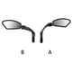thumbnail image 4 of Riwesomey Espejo retrovisor para bicicletas individuales, 21-26mm, rotación de 360 ​​grados, manillar de bicicleta, vidrio retrovisor, empuñadura de Accesorios para motos Derecha Riwesomey VI015990-01, 4 of 6