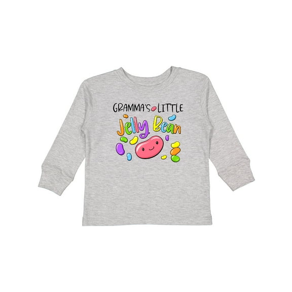 Inktastic Gramma's Little Jellybean Cute Easter Candy Boys or Girls Long Sleeve Toddler T-Shirt