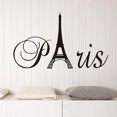 thumbnail image 1 of Gwong Decoración hogareña DISEÑO DE MODA PARIS EFIFFEL TORRE DE LASTAS EN INGLÉS Etiqueta engomada de la pared para la decoración del hogar Gwong 8816306, 1 of 6