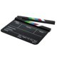 thumbnail image 1 of Movie Clapperboard Dry Erasable for Directors and Filmmakers Acrylc Video Scene Clapper Board 10x12Inch Black, 1 of 4