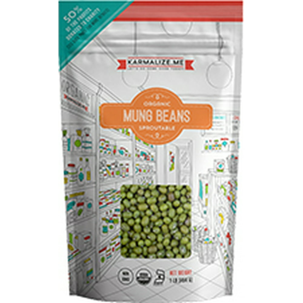 Organic Mung Beans 16 OZ