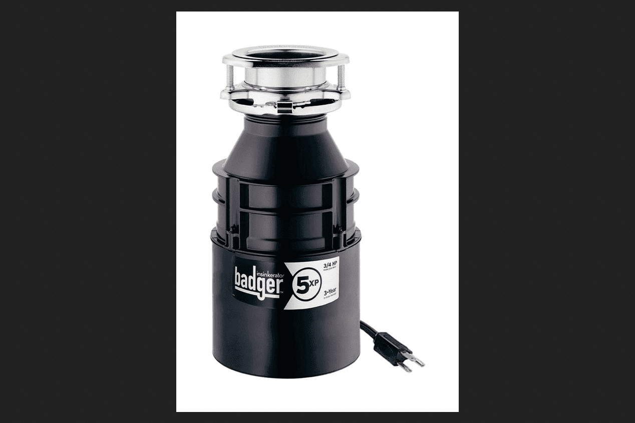 badger 1 garbage disposal red button