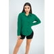 thumbnail image 2 of Blusa Manga Larga Dama Verde Con Puntos Mundo Terra 026241, 2 of 3