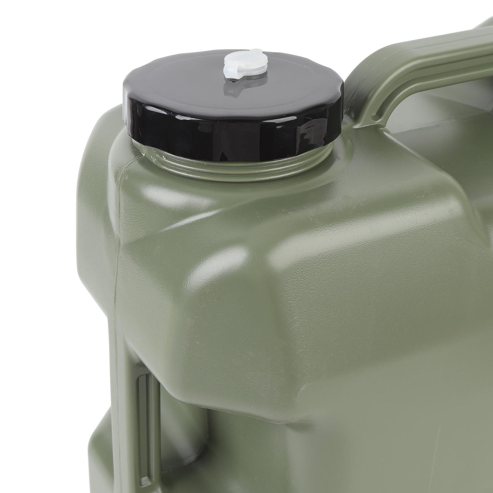 BIMZUC Camping Water Container with Spigot Thickened PE Anti Leakage Large Capacity Water Storage Jug for Car Outdoor 18L (4.7 Gallons)