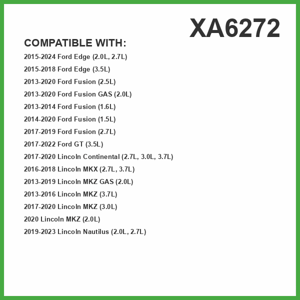 ECOGARD XA6272 Premium Engine Air Filter Fits 2015-2024 Ford Edge