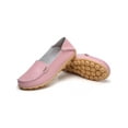 thumbnail image 4 of Fangasis Womens Casual Shoes Fashion Loafers Slip On Flats Driving Lightweight Nurse Shoe Pink 7, 4 of 5