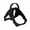 Black, variant on BadPiggies Adjustable Dog Harness, No Pull Dog Harness Reflective Outdoor Vest with Easy Control Handle, No More Pulling, Tugging or Choking for Small Medium Large Dogs"2XL,Red"