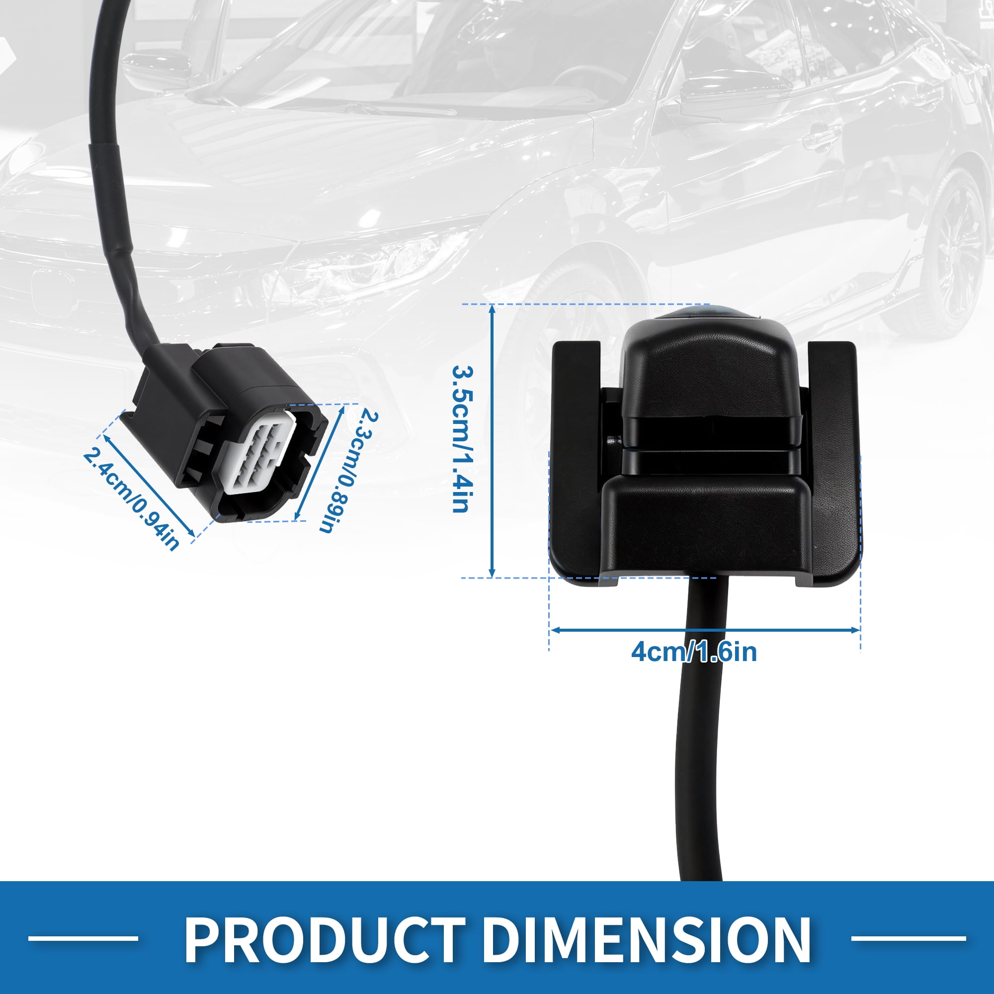 Unique Bargains Rear View Camera for Honda Civic 2018 2019 2020 2021 Backup Camera