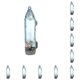 thumbnail image 2 of Soidarity Mini señuelo de pesca, luz de gota profunda, bajo el agua, activado por agua, cebo ligero diseñado, cebo intermitente, bajo, Halibut, Walleye, blanco 10piezas Soidarity CBP097131, 2 of 4