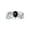 Black Star Sapphire, variant on Rings for Women 14K White Gold Angel Wing Birthstone Ring 7X5MM Gemstone & Diamonds June Pink Ice Jewelry for Women Gold Rings For Women Size 9
