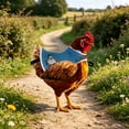 thumbnail image 6 of Tuvgenk Porch Goose Outfits 23" Porch Goose Clothes Cloth Chicken Saddle / Hen Apron Garden Decor for Outside, 6 of 6