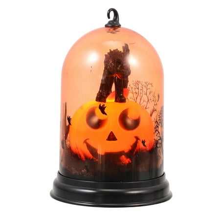 

Halloween Night Light Decorative Led Hanging Lamp Desktop Pumpkin Cat Lantern