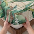 thumbnail image 3 of Twin Sze Fitted Sheet Set - White Daisy 2 Piece Bedding Sets 16" Deep Pocket Fitted Sheet with 1 Pillowcase, Vintage Botanical Spring Floral Summer Brushed Microfiber Hotel Luxury Bed Sheets, 3 of 9