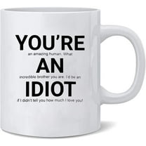 Kwieema Brother Gift Brother Coffee Mug Birthday Christmas Gifts from Sister Father’s Day Gifts Coffee Mugs