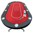 thumbnail image 4 of Hathaway Fourth Street Folding Texas Holdem' Table, 4 of 17