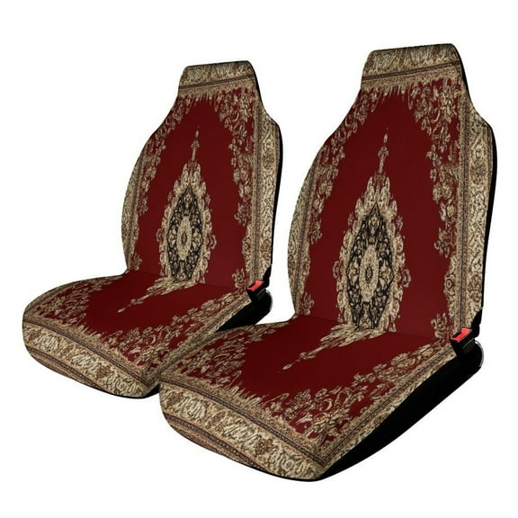Bohemia Car Seat Covers Car Accessories Pack of 2 Universal Front Seat Protective Cover