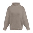 thumbnail image 4 of Sweater for Women, Winter Sweaters for Women, Thick Line Turtleneck Knitwear, Pullover for Cold Weather Fashion and Comfort, 4 of 4