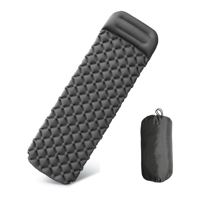 Almohadilla para dormir Irfora Colchoneta inflable Colchoneta a prueba de humedad Colchón de aire Cojín Sofá Cama Colchón de playa al aire libre con almohada Irfora Almohadilla para dormir