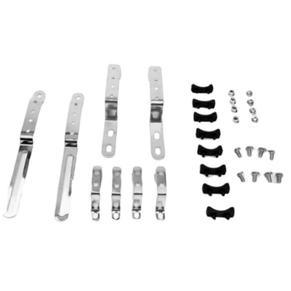 Kit de soporte de montaje para calefacción por suelo , accesorio de soporte de fijación, altura ajustable para tubería principal de 1 pulgada,