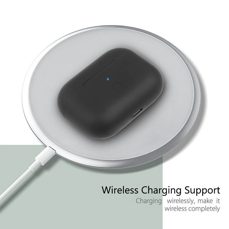 Kæledyr telt dybtgående AirPods Pro Black Wireless Charging Case Replacement,Built-in 660 mAh  Battery,Sync Pairing Button for Portable Protective Charger Battery Case,  No Earbuds - Walmart.com