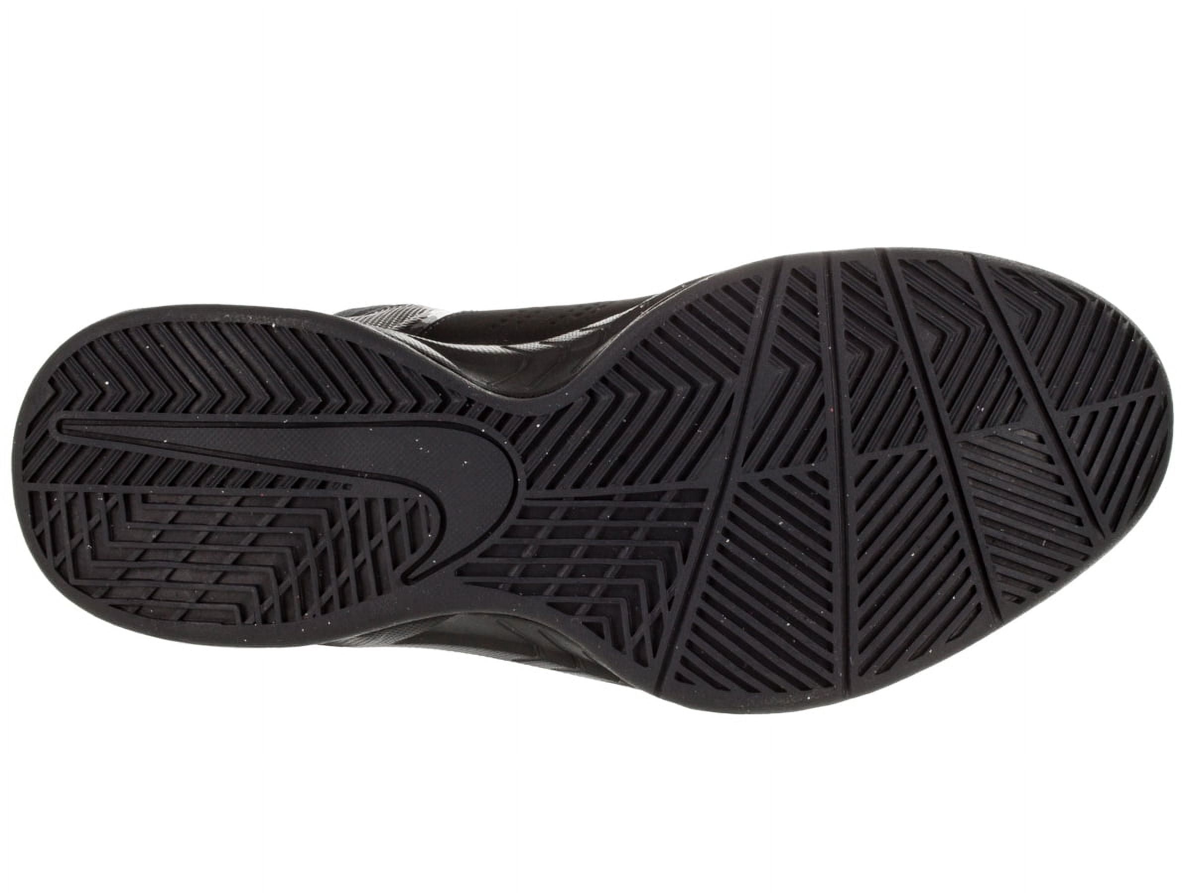 nike air visi pro vi nbk mens basketball shoes (12 d(m) us) black/anthracite