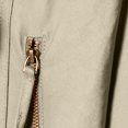 thumbnail image 3 of Womens Zip up Jacket Long Sleeve Lapel Fall Winter Dressy Commute Work Outwear with Zip Pockets M, 3 of 6