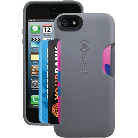 Speck SmartFlex Card Case for Apple iPhone SE 5 5S - Gray - Walmart.com