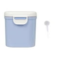 thumbnail image 1 of Binwennn Poudre de Lait pour Bébé Portable Grande Capacité Rangement Distributeur pour Bébé Poudre de Riz Mini Poudre de Lait Scellée Articles de Cuisine Rangement pour Pâtes Préparation de Repas Contenant en Verre Organisateur de Bar à Collations Mignon Pot de Réserve, 1 of 7