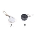 thumbnail image 4 of Soidarity Hebilla telescópica para pesca con mosca, Retractor de cable de liberación rápida tipo Pin, redondo, práctico, Clip duradero, Pescar Negro, 4 of 6